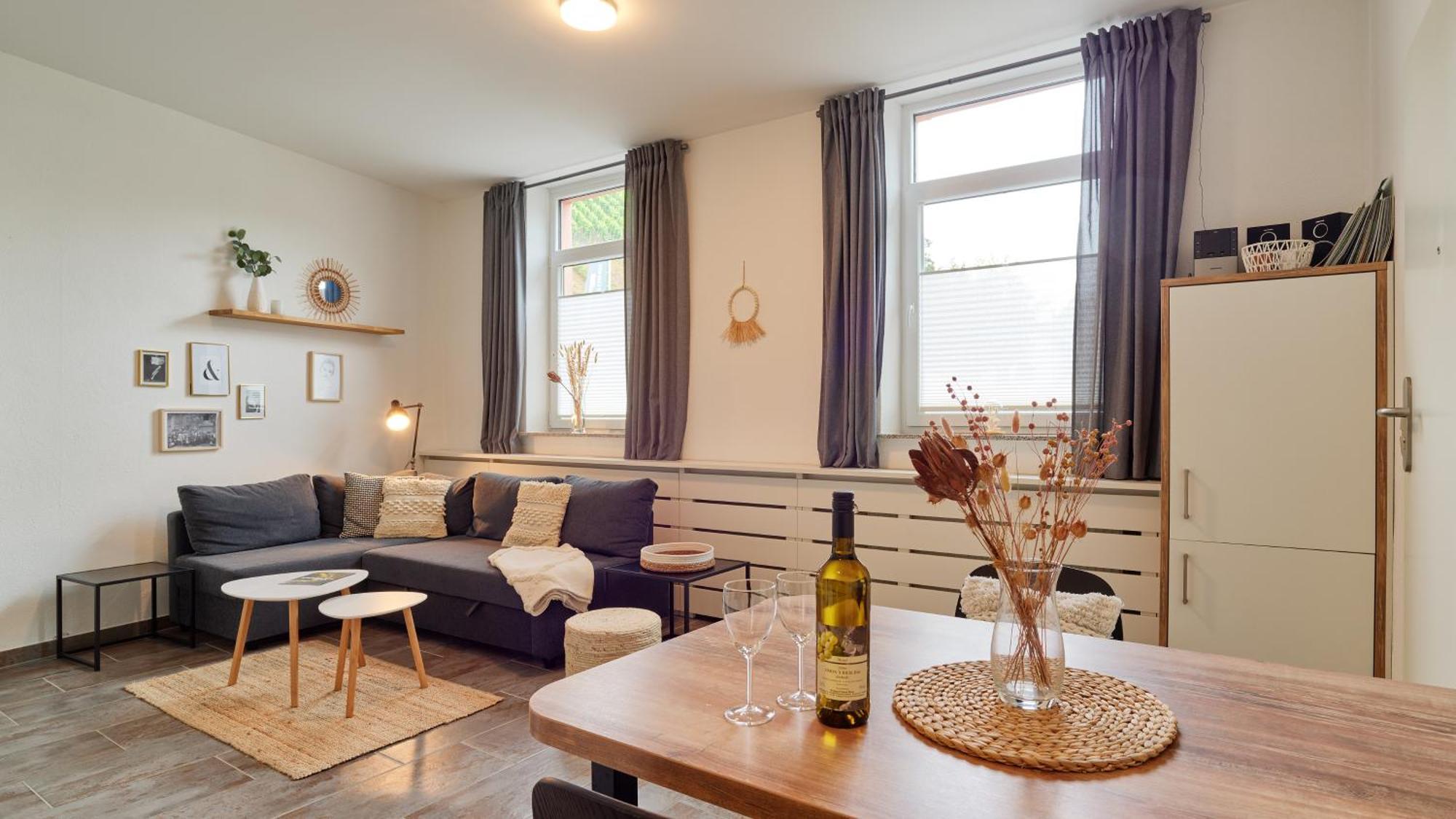 Kleine Moselruhe - Gemuetliche Ferienwohnung Bis 3 Personen - Zentral In ترابن ترارباخ المظهر الخارجي الصورة